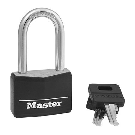 MASTER LOCK Pdlck Stl Kd Al Vrtclr 1-1/2In 141DLF